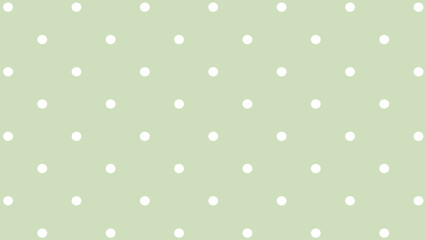 White dots in green background