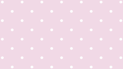 White dots in pink background