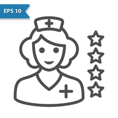 Nurse Rating Icon