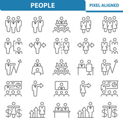 People Icons. Job, Career