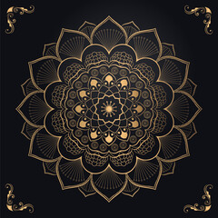 Vector and eps download file mandala template design