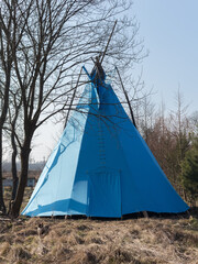 blue wigwam © Alla