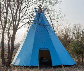 blue wigwam © Alla