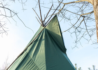 green wigwam © Alla
