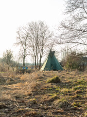 green wigwam