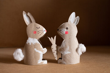 DIY ideas for Easter, paper craft for kids