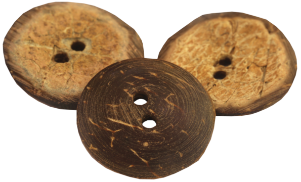 Wooden buttons