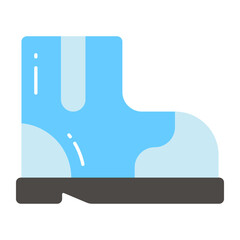 Creative vector design of boot, modern and trendy style