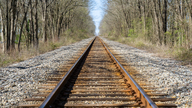 railway in the countryside