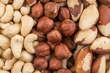 Variety of Mixed Nuts