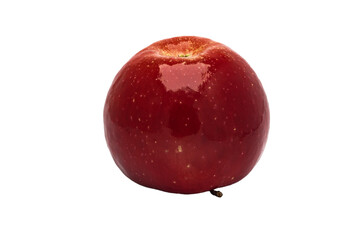 red apple fruit, isolated, Fresh and Juicy apple, transparent png, collection, cut out.