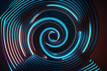 abstract background with spiral
