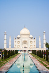 taj mahal agra country