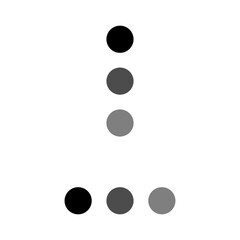 Three dots vector icon. Menu vector icon. Additional information three dots vector. Unfinished sentence three dots vector.