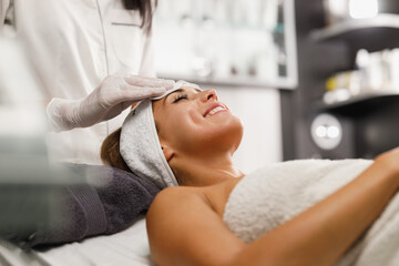 Woman At The Beauty Salon