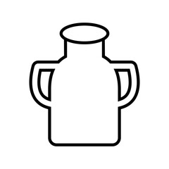 Farming icon vector. Agriculture illustration sign. Farm symbol or logo.