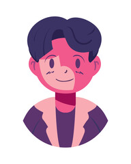 flat profile picture