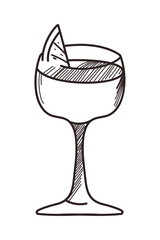 flat cocktail icon