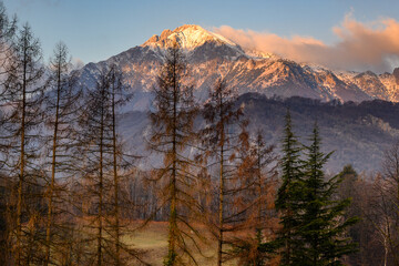 Grignetta,  Valsassina, vista da Barzio