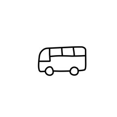 Transportation Thin Line Icons