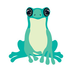 flat frog design