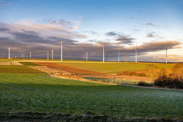 Windkraft in der Landschaft