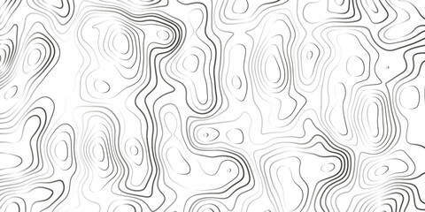 Abstract Topographic map background with wave line. gradient multicolor wave curve lines banner background design. Vector illustration. Line topography map contour background.