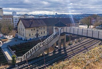 Fototapeta premium Ulmer Bahnhof