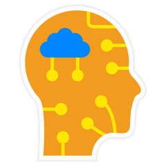 Head Sticker Icon