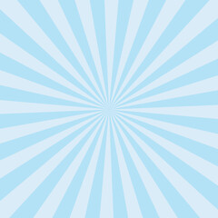 Blue banner rays, lines background