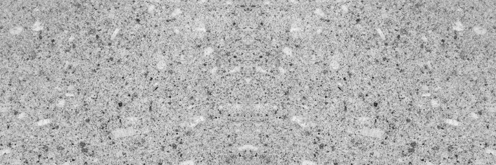 Wall terrazzo texture gray blue of stone granite black white background marble surface pattern sandstone small have mixed sand tile background.