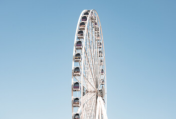 Ferris wheel in Miami, Florida.