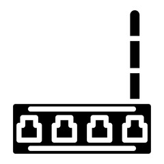 wi-fi router glyph 