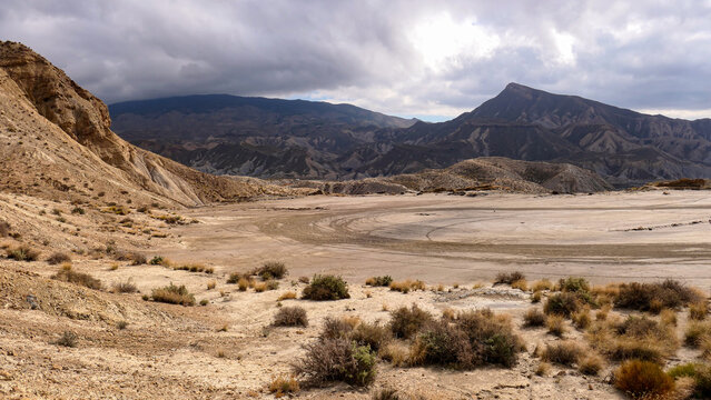 Tabernas desert in Almeria where the typical western movies were filmed