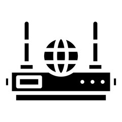 wi-fi router glyph 