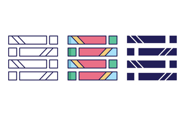Fototapeta premium Abstract Shapes icon