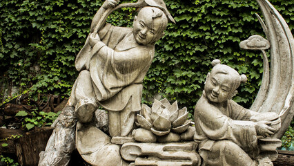 Obraz premium Travelling through Hangzhou, China