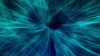 4K Turquoise Abstract Crystalized Beams. Colorful Gradient Spiritual Light Streams. Marmoreal Hyperspace Animation. Blurred Glass Refraction Plasma Stock Video. - Powered by Adobe