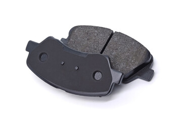 car brake pads, isolated on white