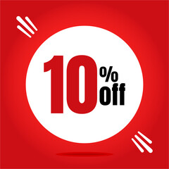 Poster with discounts for various types of commerce.