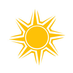 Sun icons vector