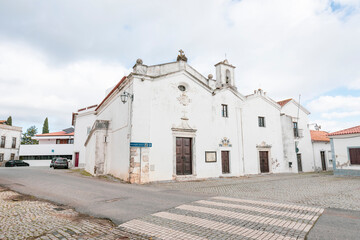 Church of Mercy in Alvito town, district of Beja, Alentejo, Portugal - December 2022