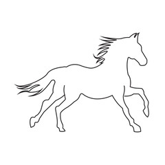Fototapeta na wymiar horse logo