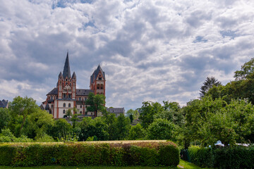 Limburg an der Lahn mit dem berühmten Dom in Hessen