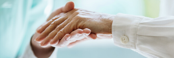 Give a helping hand to an elder person
