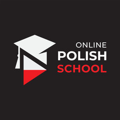 Vector logo of the Polish language school