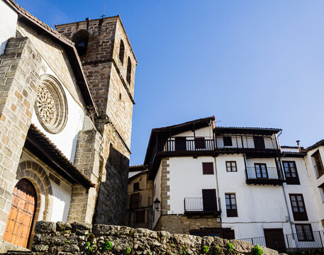 Church of Our Lady of the Assumption, Candelario, Castilla y Le&oacute;n, Salamanca, Spain.