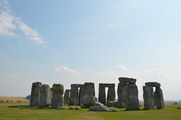 stonehenge at sunset