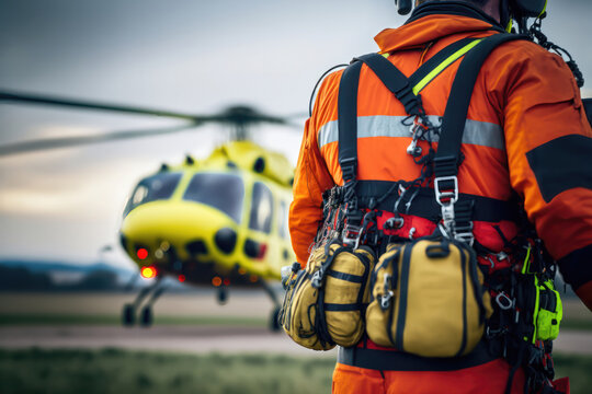 Rapid Response: Paramedics on a Rescue Mission. Generative Ai