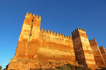 Castle tower in Bailen, Spain